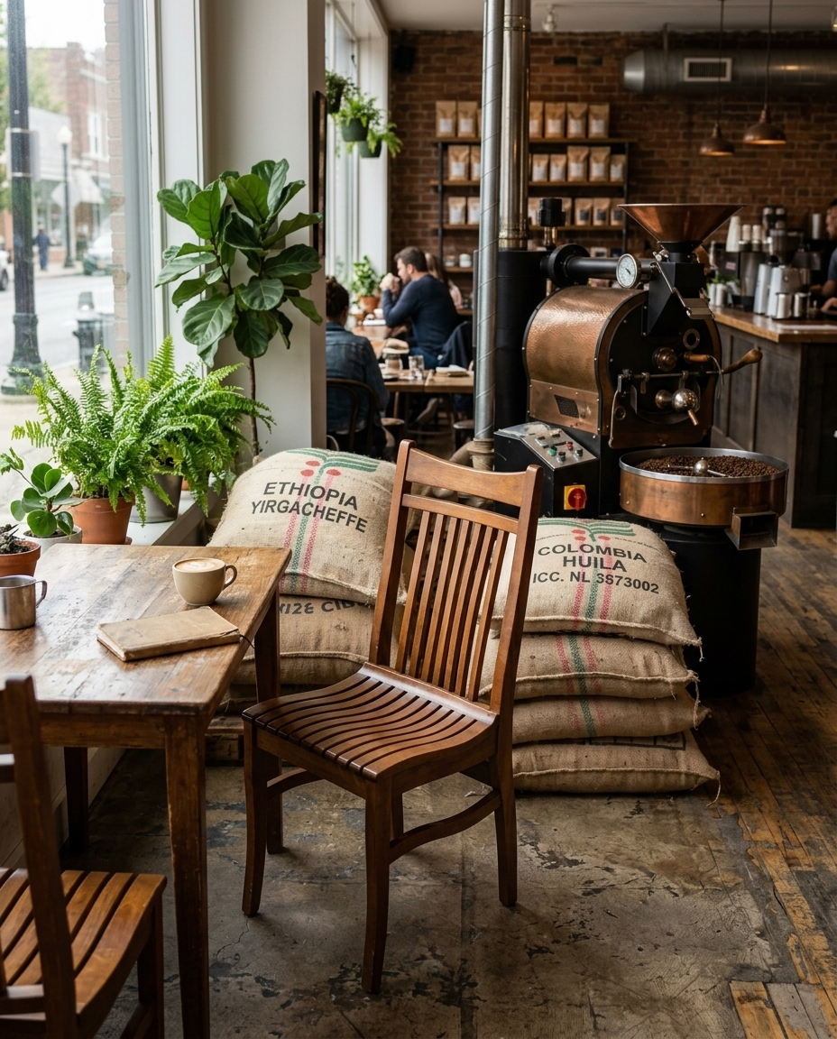 Cadiz Ahşap Sandalye AKY_2194