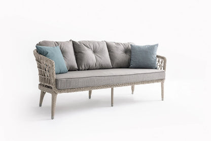 Oslo Rattan Bahçe Balkon Oturma Grubu