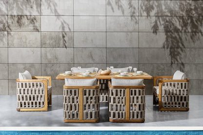 Zeus Wood Bahçe Masa Takımı