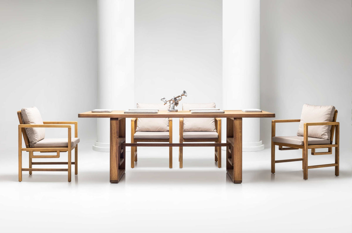 Napoli Wood Bahçe Masa Takımı