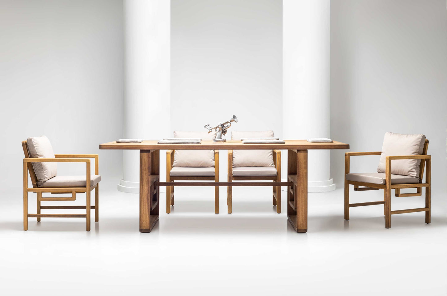 Napoli Wood Bahçe Masa Takımı