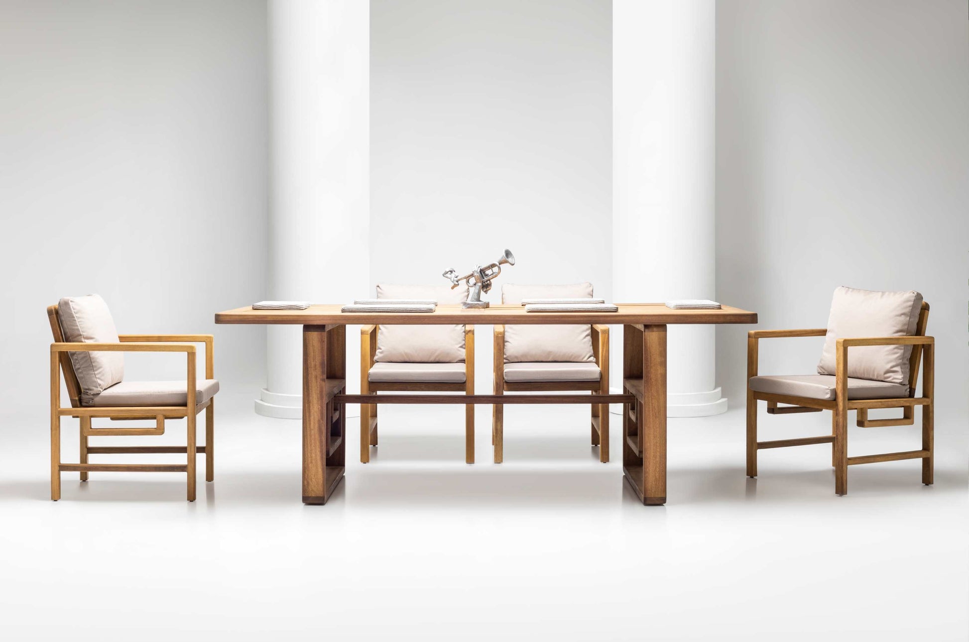 Napoli Wood Bahçe Masa Takımı