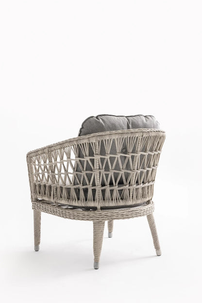 Oslo Rattan Bahçe Balkon Oturma Grubu