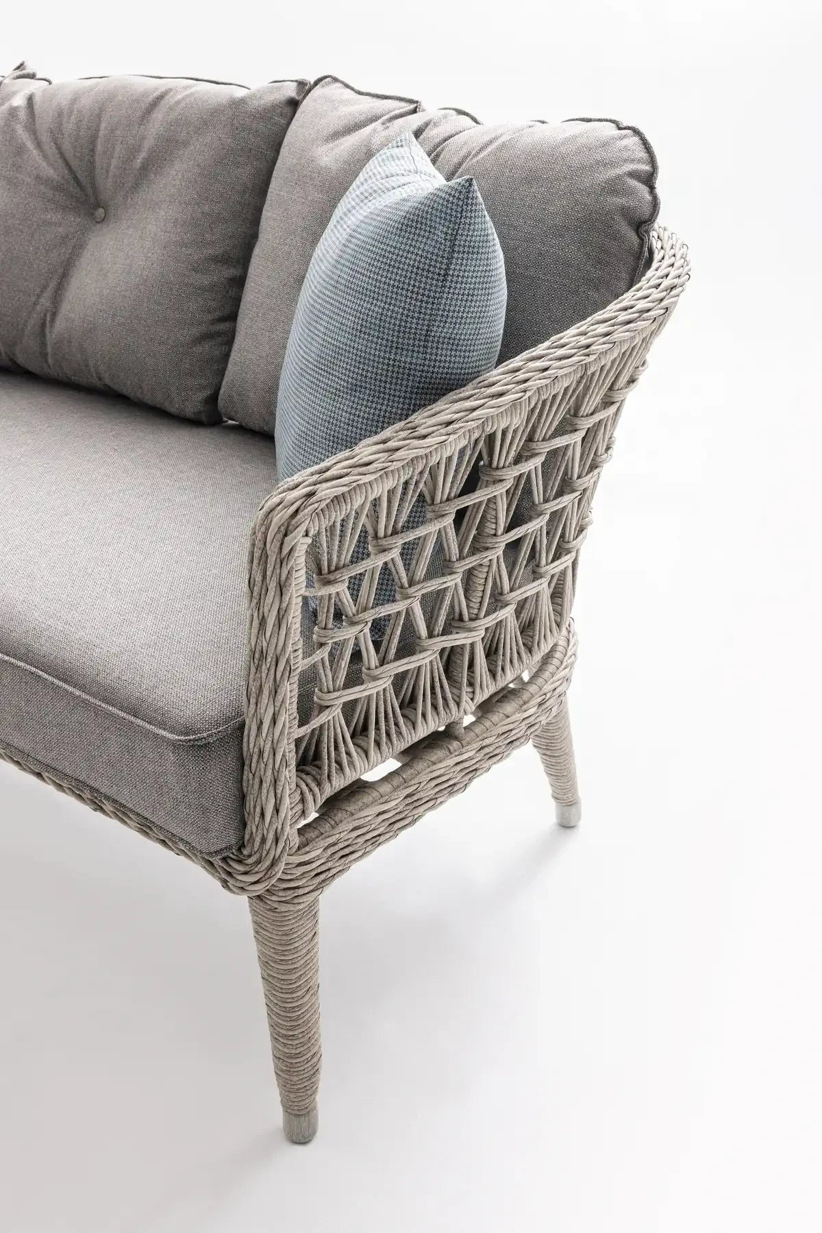 Oslo Rattan Bahçe Balkon Oturma Grubu