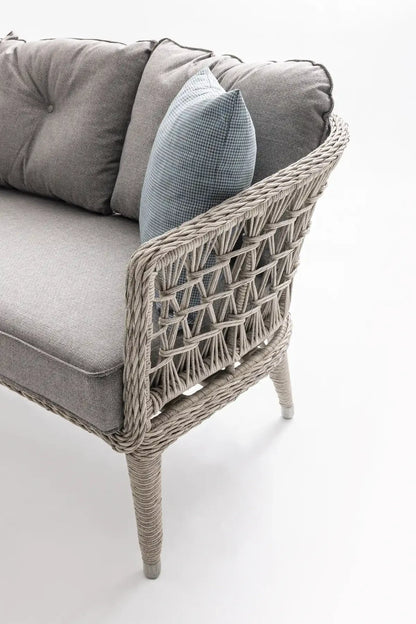Oslo Rattan Bahçe Balkon Oturma Grubu