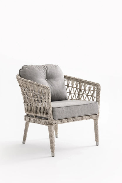 Oslo Rattan Bahçe Balkon Oturma Grubu