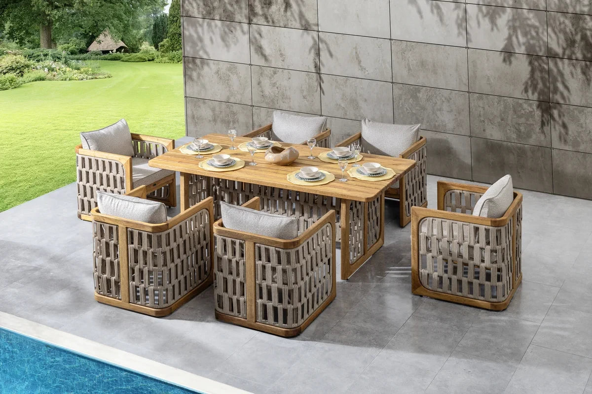 Zeus Wood Bahçe Masa Takımı