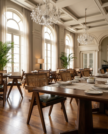 Porto ahşap sandalye - lüks otel restoranı