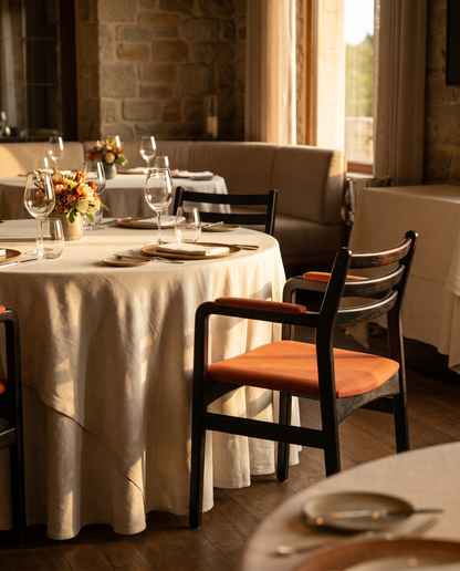 Seville ahşap sandalye - fine-dining restoran