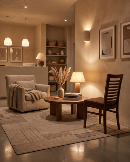 Westminster ahşap sandalye - otel resepsiyon oturma alanı
