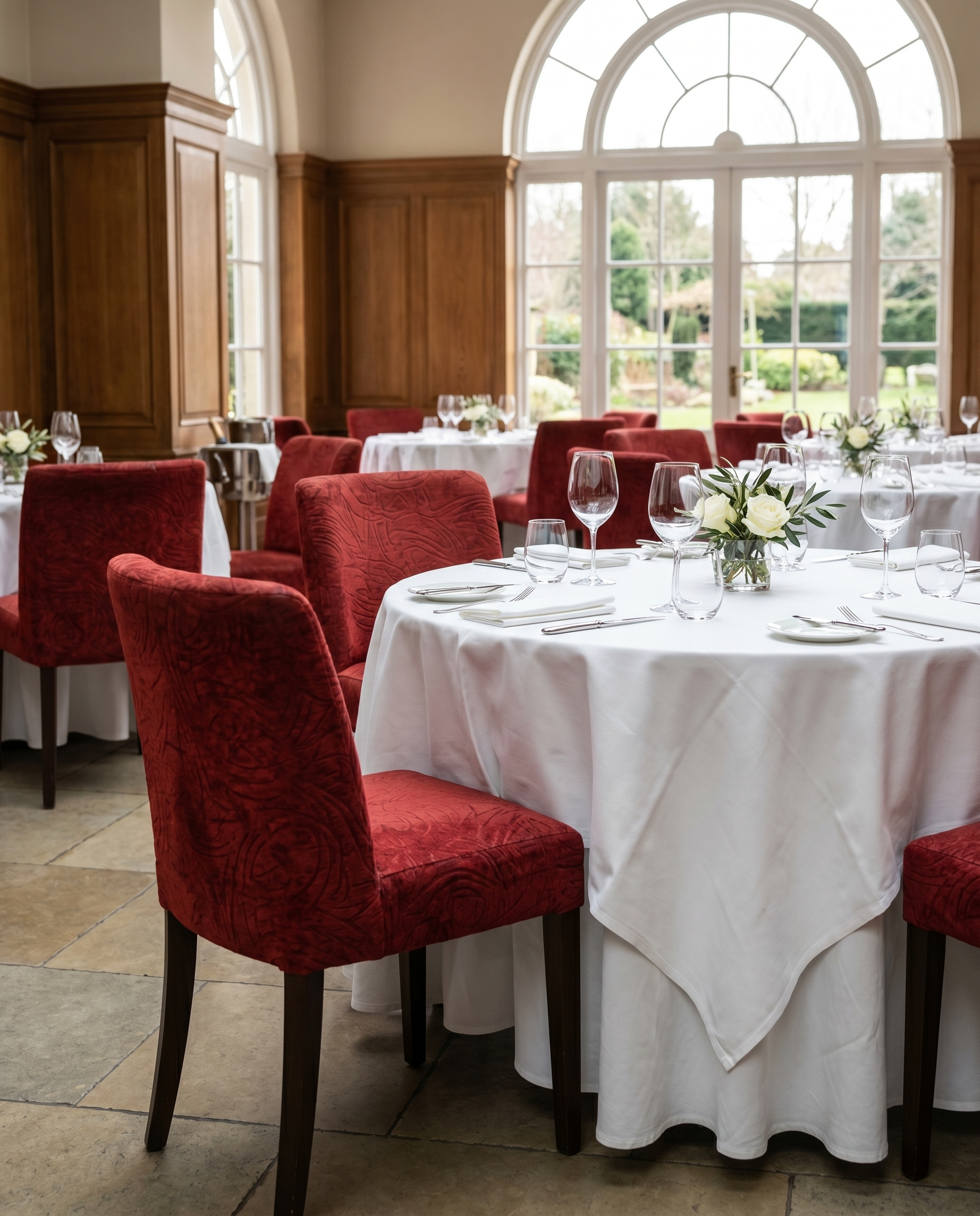 Roma ahşap sandalye - fine-dining restoran