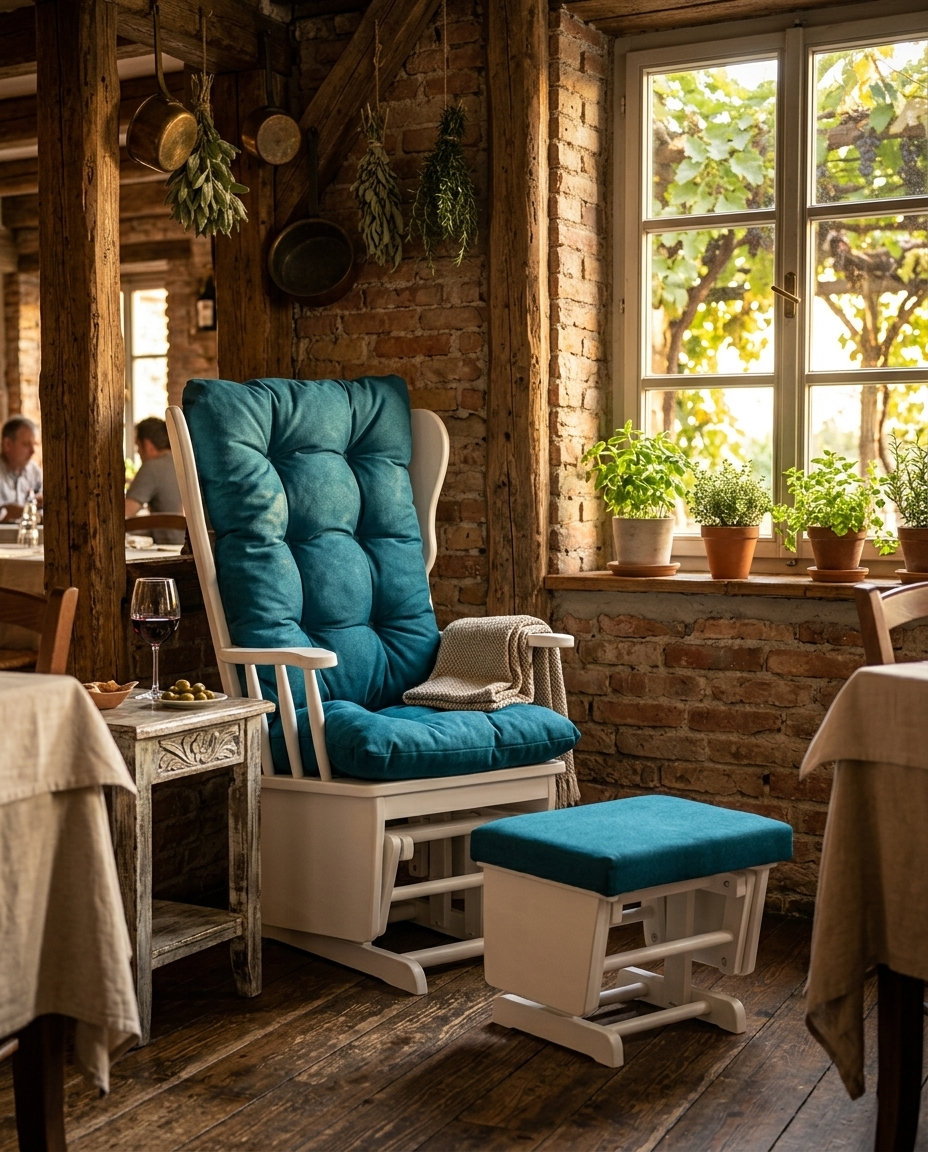 Lindau ahşap sandalye - trattoria