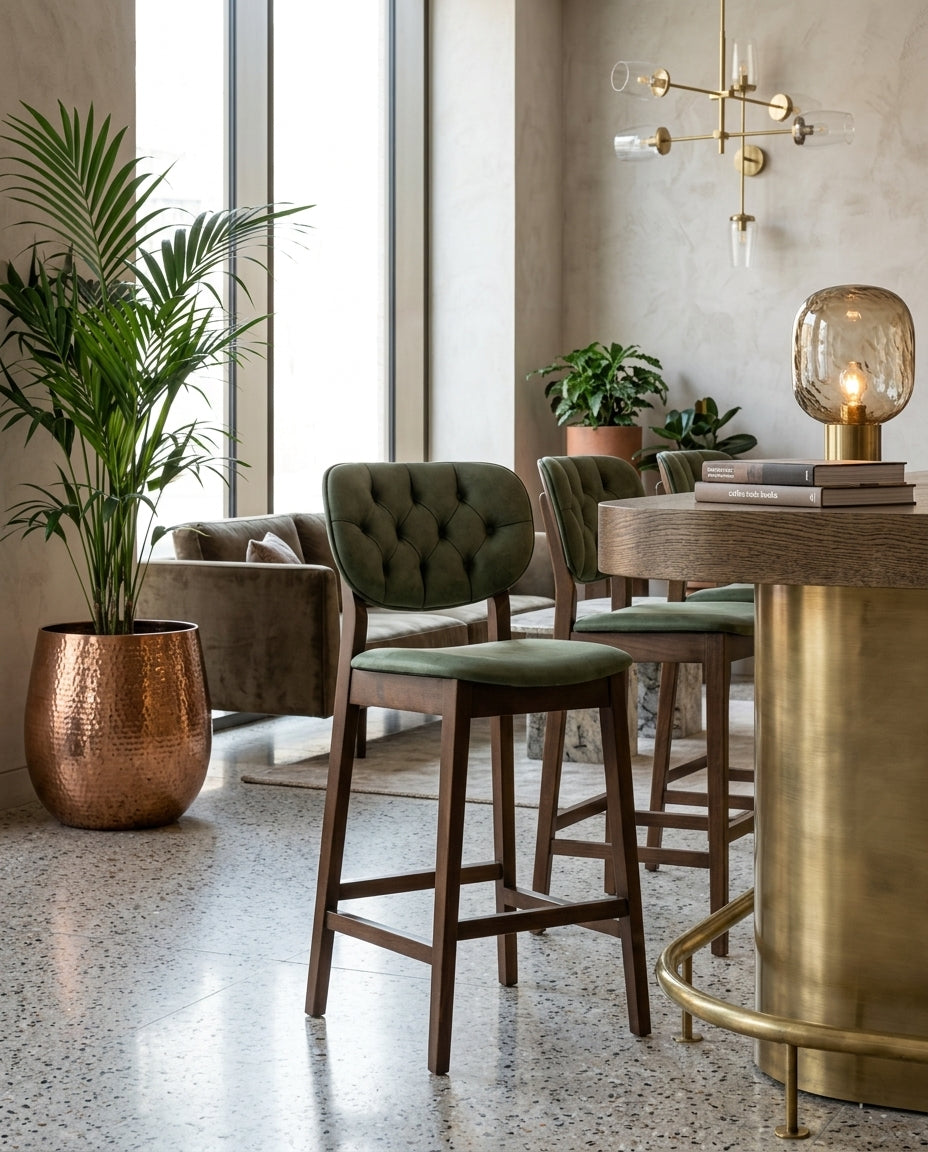 Kuopio ahşap sandalye - otel resepsiyon oturma alanı